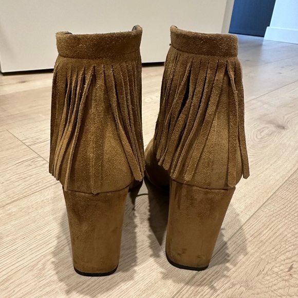 Saint Laurent Fringe Booties - Picture 5 of 6